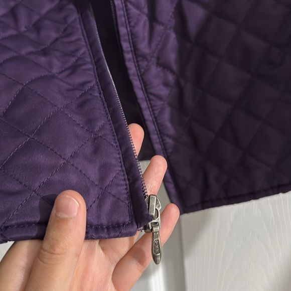 eddie bauer purple jacket zipper jacket - Picture 12 of 12